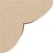 Ekena Millwork 4"W x 4"D x 4"H Wide Crestline Rough Cedar Woodgrain TimberThane Corbel, Primed Tan CORUR04X04X04CRERCPR - alternate 4